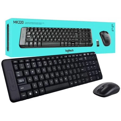 Logitech MK220 Wireless Keyboard and Mouse Combo in Kenya | City Gadgets Kenya