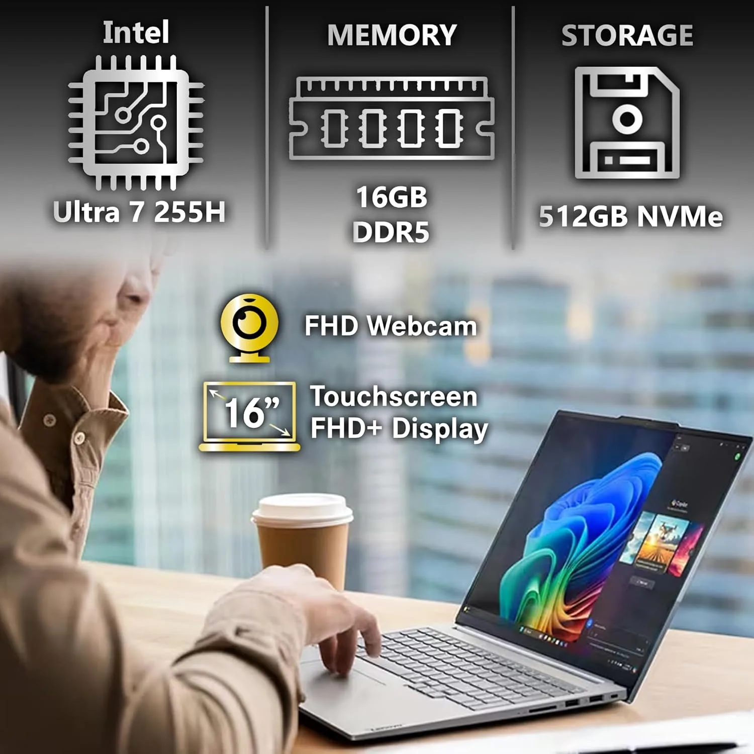 Lenovo ThinkBook 16 G8, Intel Core Ultra 7, 8GB RAM, 512GB SSD — Price in Kenya