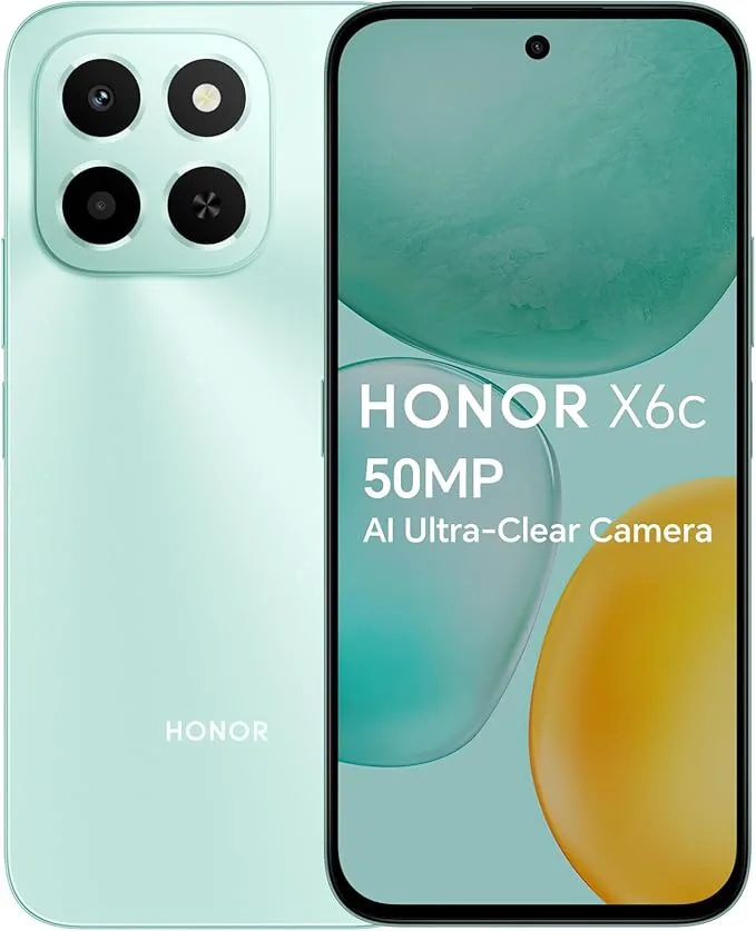 Honor X6c 6/128GB (Midnight Black, Ocean Cyan) – Brand New | City Gadgets Kenya