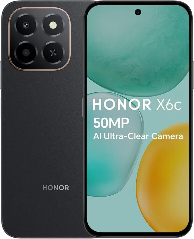 Honor X6c 6/128GB (Midnight Black, Ocean Cyan) – Brand New | City Gadgets Kenya