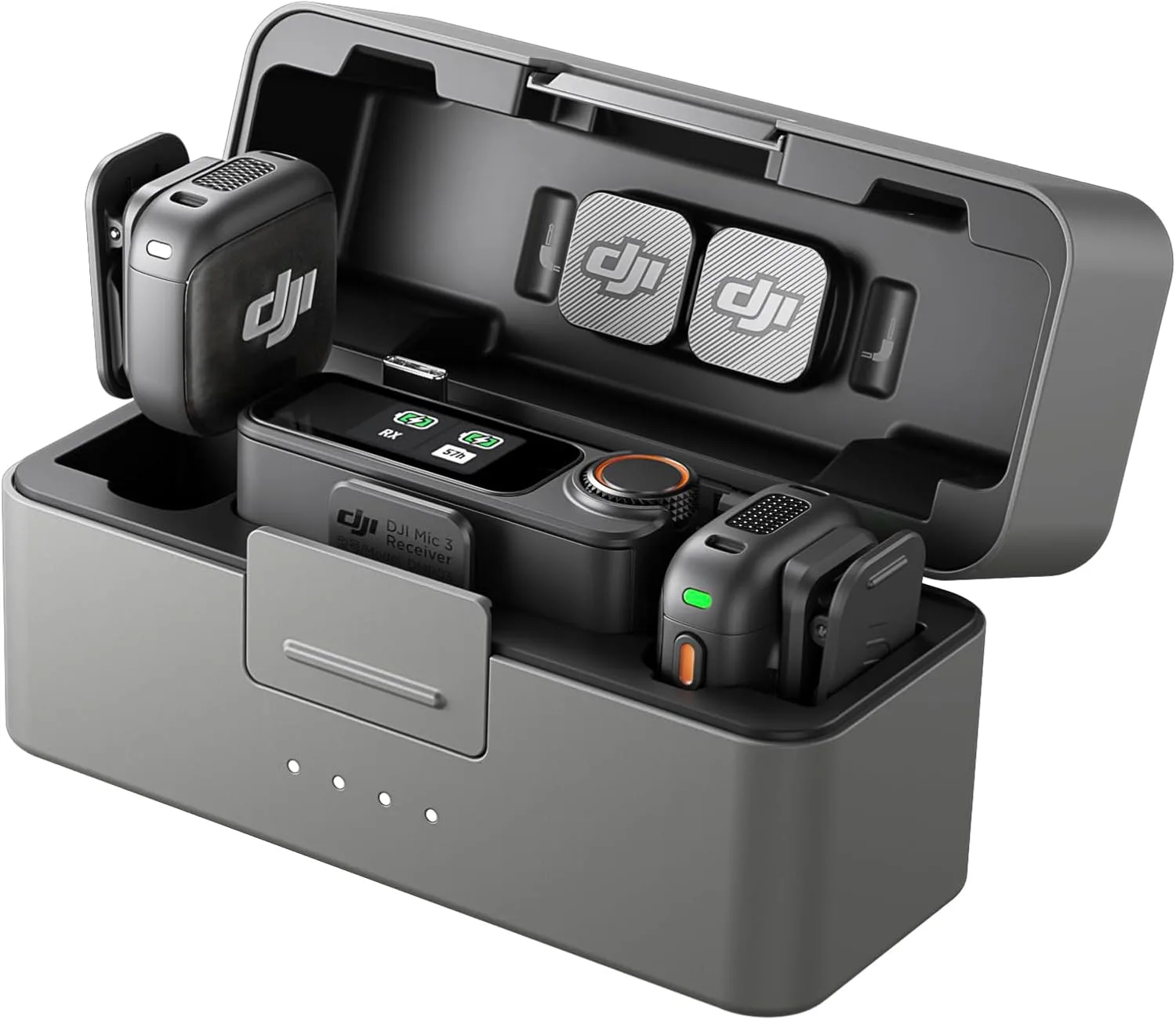 DJI Mic 3 (2 TX + 1 RX) Ultralight Wireless Microphone | citygadgetskenya.co.ke