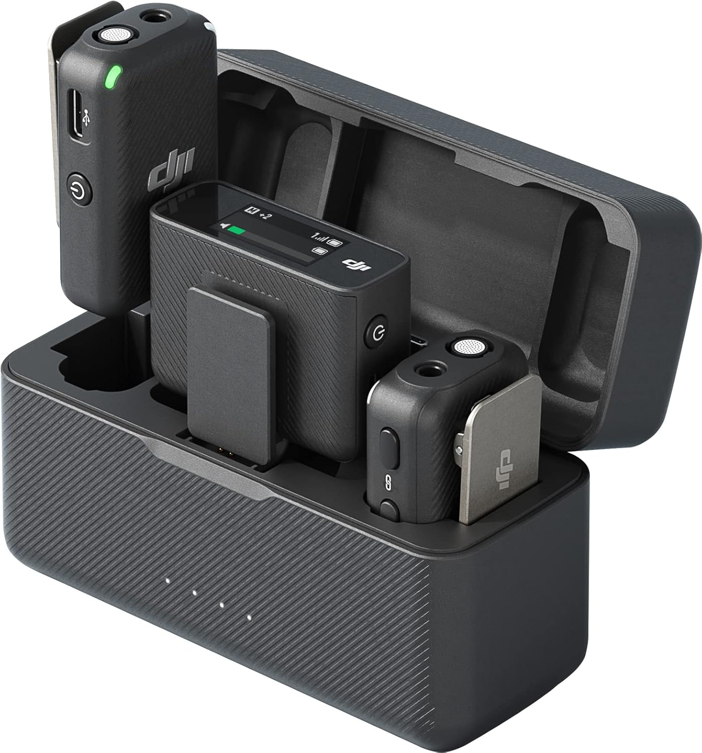 DJI Mic (2 TX + 1 RX) Wireless Lavalier Microphone | citygadgetskenya.co.ke