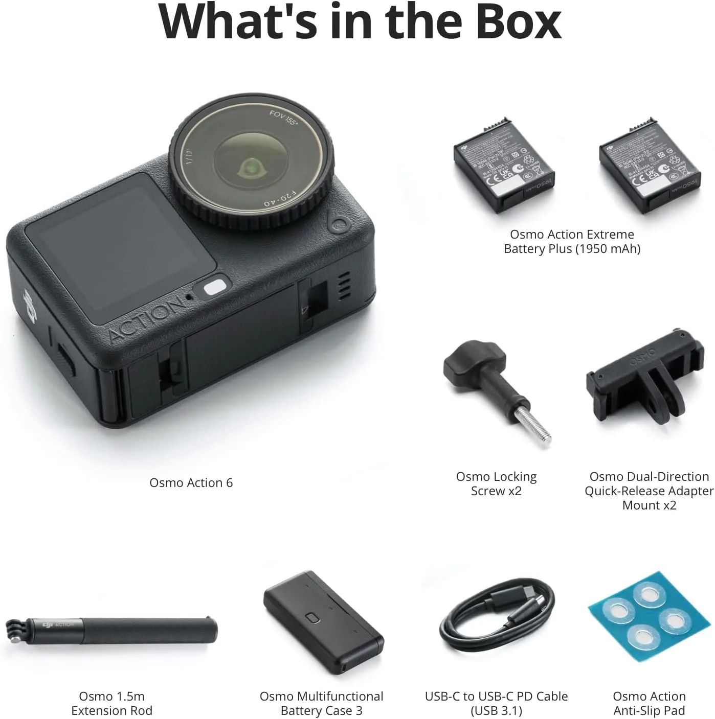 DJI Osmo Action 6 Enhanced Combo 8K Waterproof Action Camera | citygadgetskenya.co.ke