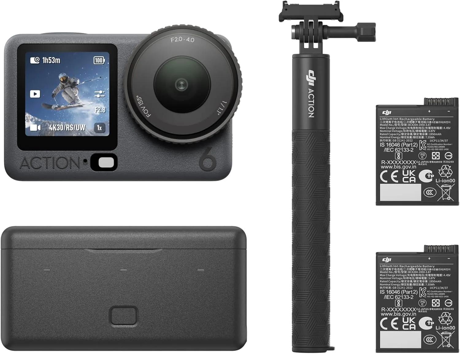 DJI Osmo Action 6 Enhanced Combo 8K Waterproof Action Camera | citygadgetskenya.co.ke