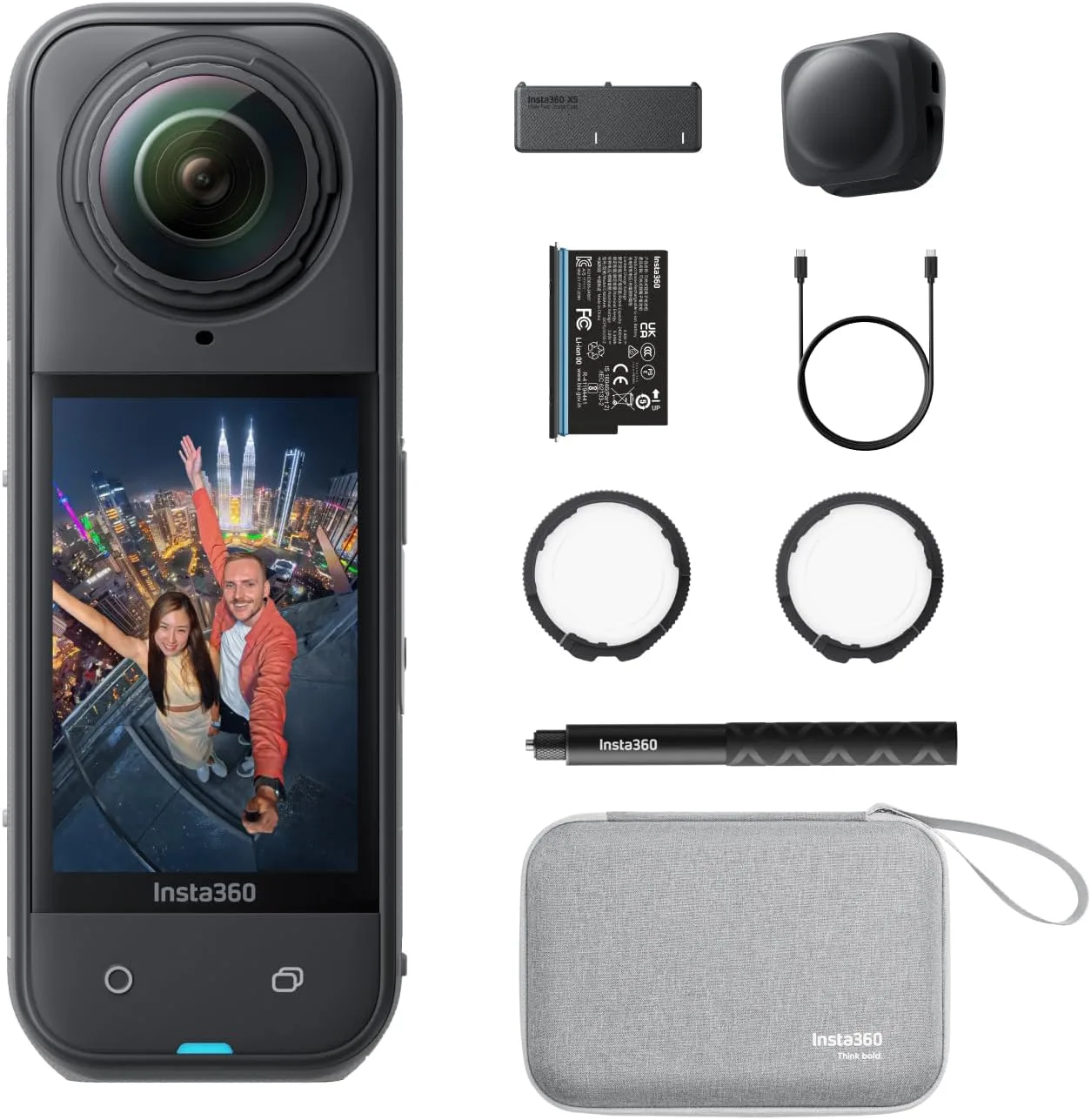 Insta360 X5 8K Essential Bundle 360° Camera | citygadgetskenya.co.ke