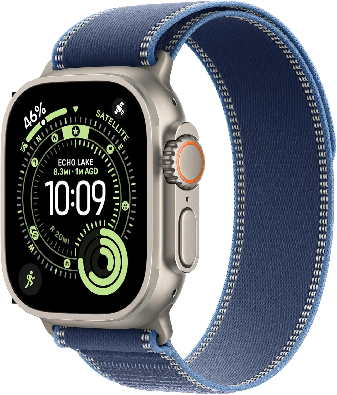 Apple Watch Ultra 3 49mm Natural Titanium – Blue/Bright Alpine – Brand New | City Gadgets Kenya