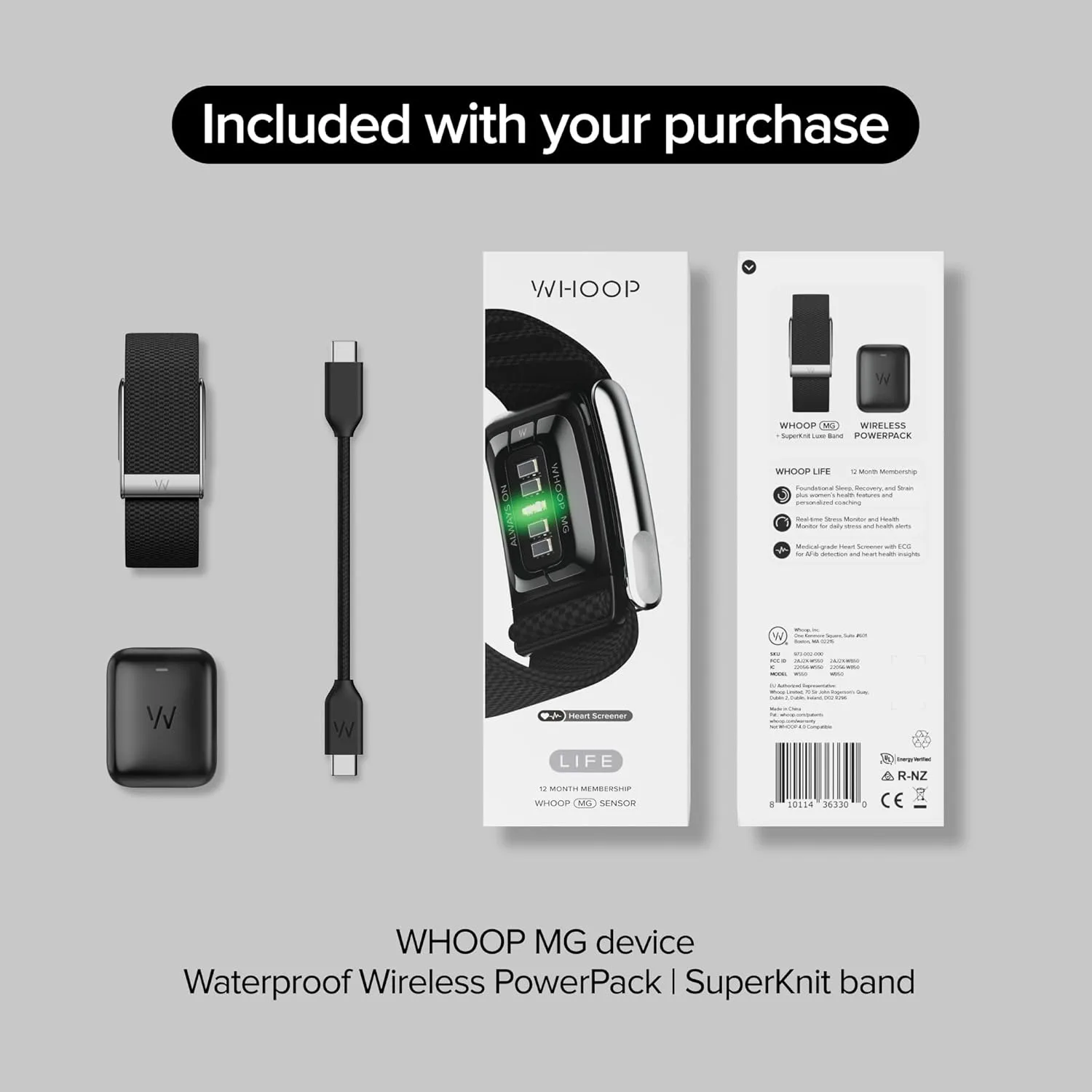 Whoop Life Band 5.0 MG Sensor – Brand New | City Gadgets Kenya