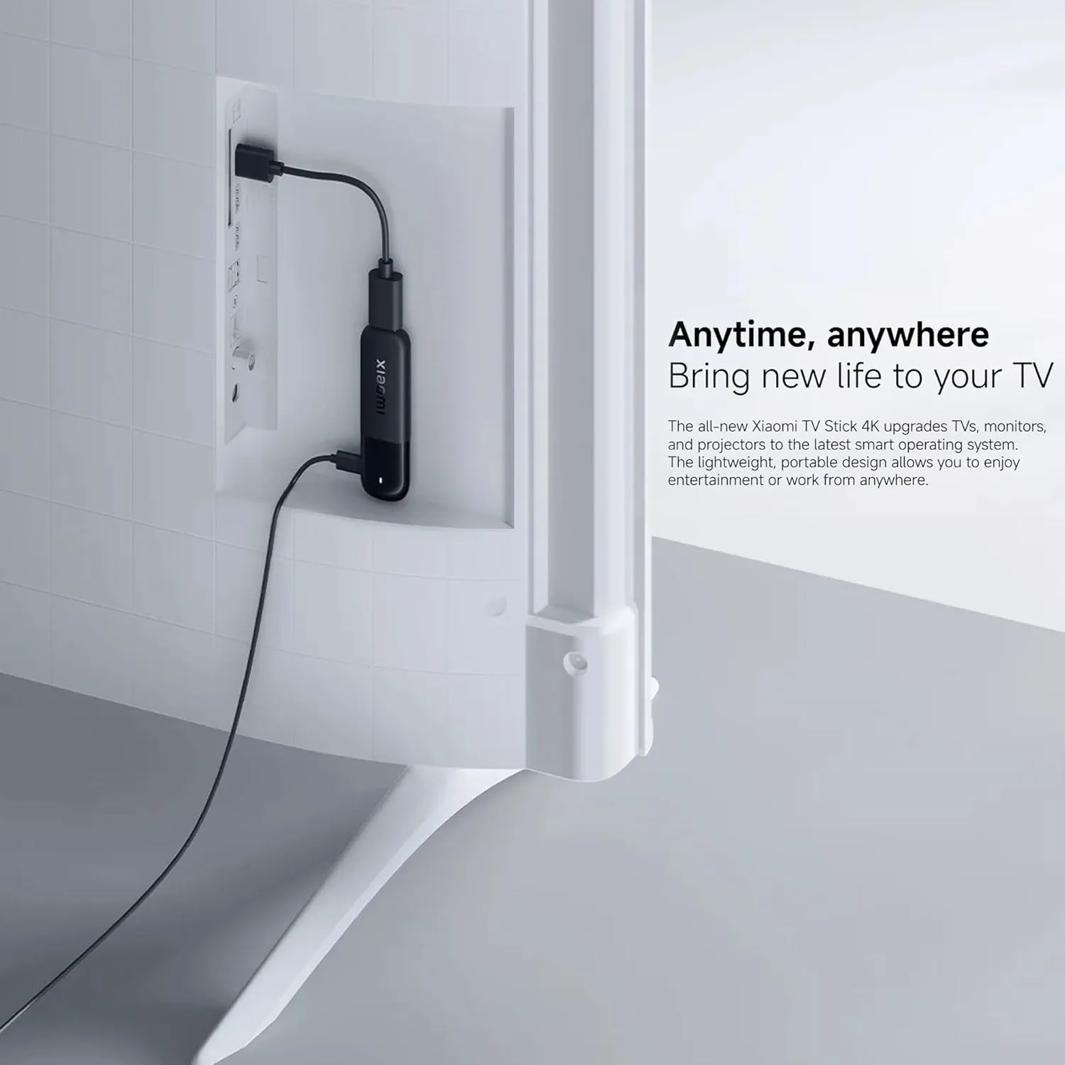 Xiaomi Mi TV Stick 4K 2nd Gen – Google TV Streaming Device with Wi-Fi 6