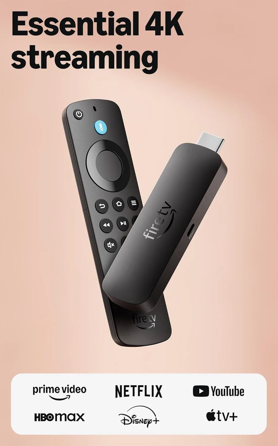 Amazon Fire TV Stick 4K – Ultra HD Streaming Device with Dolby Vision