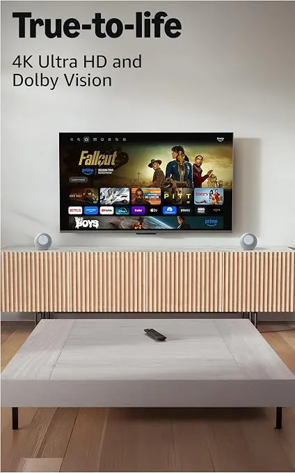 Amazon Fire TV Stick 4K 2nd Gen (4K Plus) – Ultra HD Streaming with Wi-Fi 6