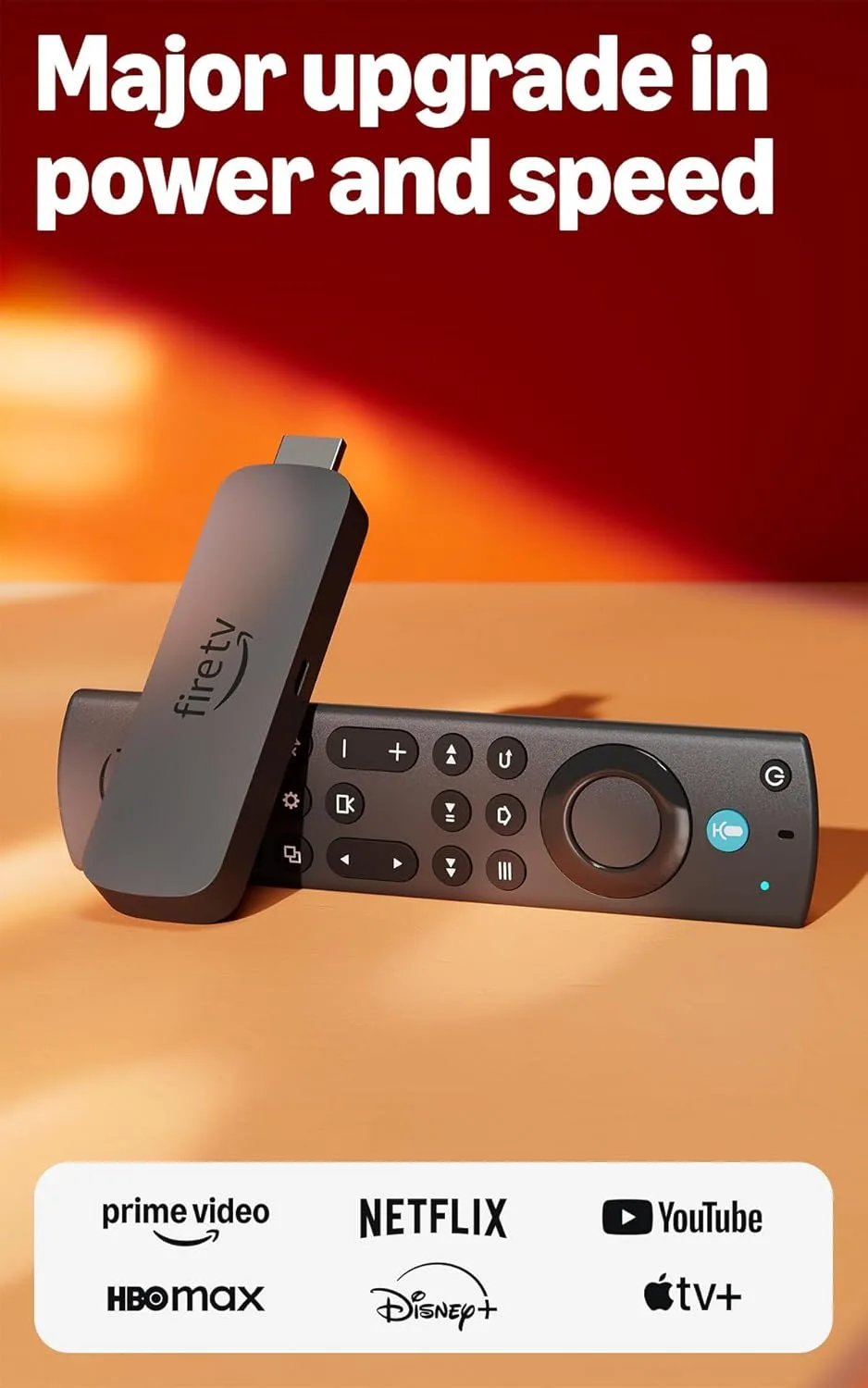 Amazon Fire TV Stick 4K Max – Amazon's Most Powerful Streaming Stick with Wi-Fi 6E