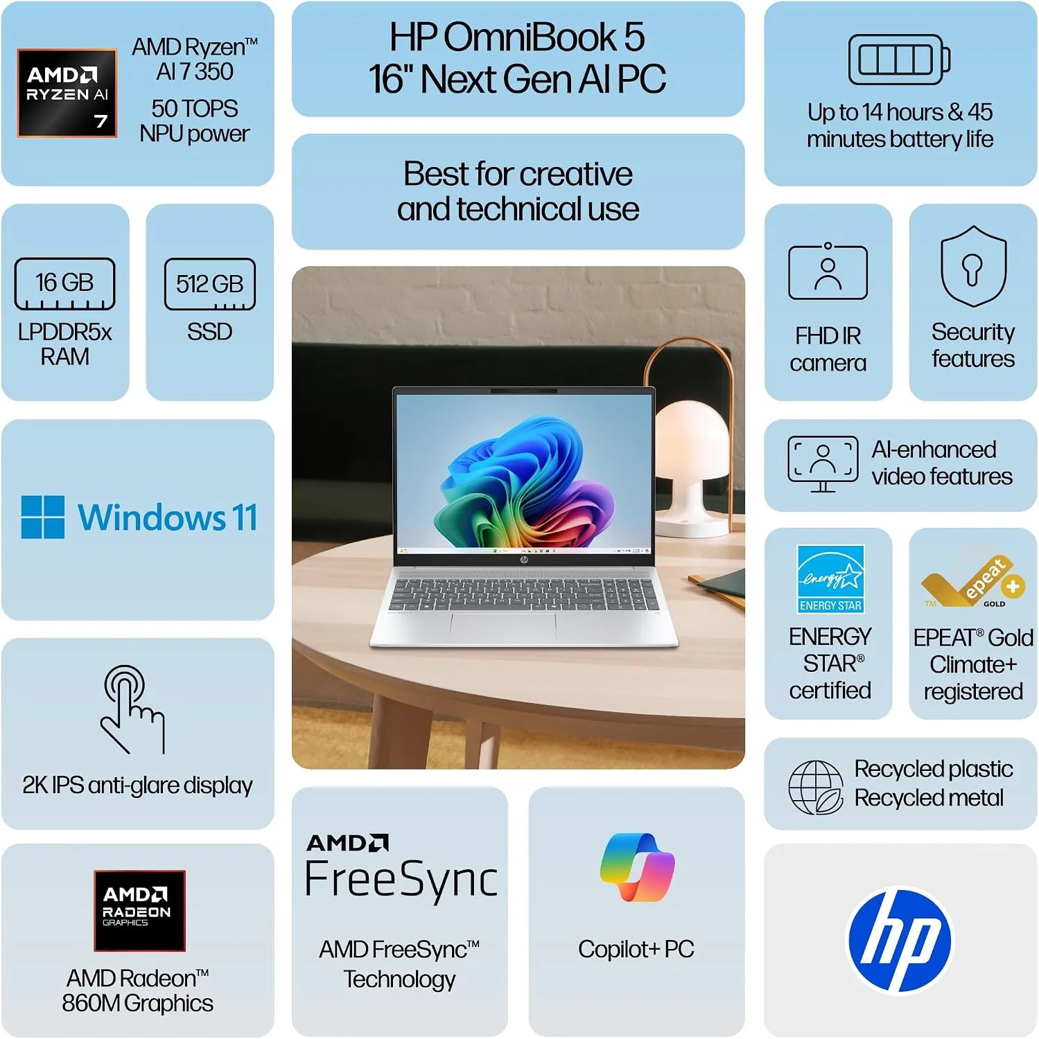 HP OmniBook 5 16-af1017wm – Brand New | City Gadgets Kenya