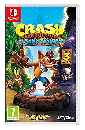 Nintendo Switch Crash Bandicoot N. Sane Trilogy