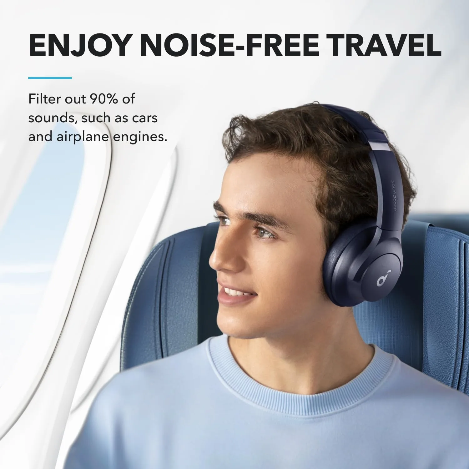Anker Soundcore Q20i Hybrid Active Noise Cancelling Headphones | citygadgetskenya.co.ke