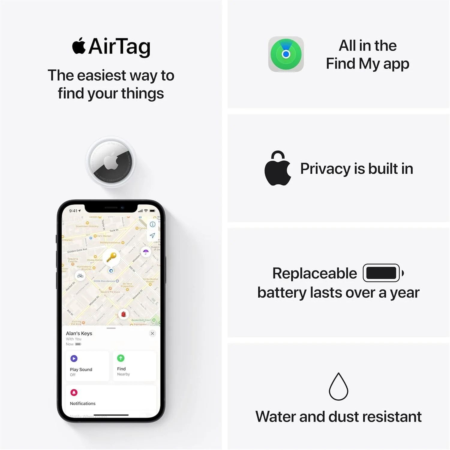 AirTag (2nd Generation) – 1 Pack – Brand New | City Gadgets Kenya