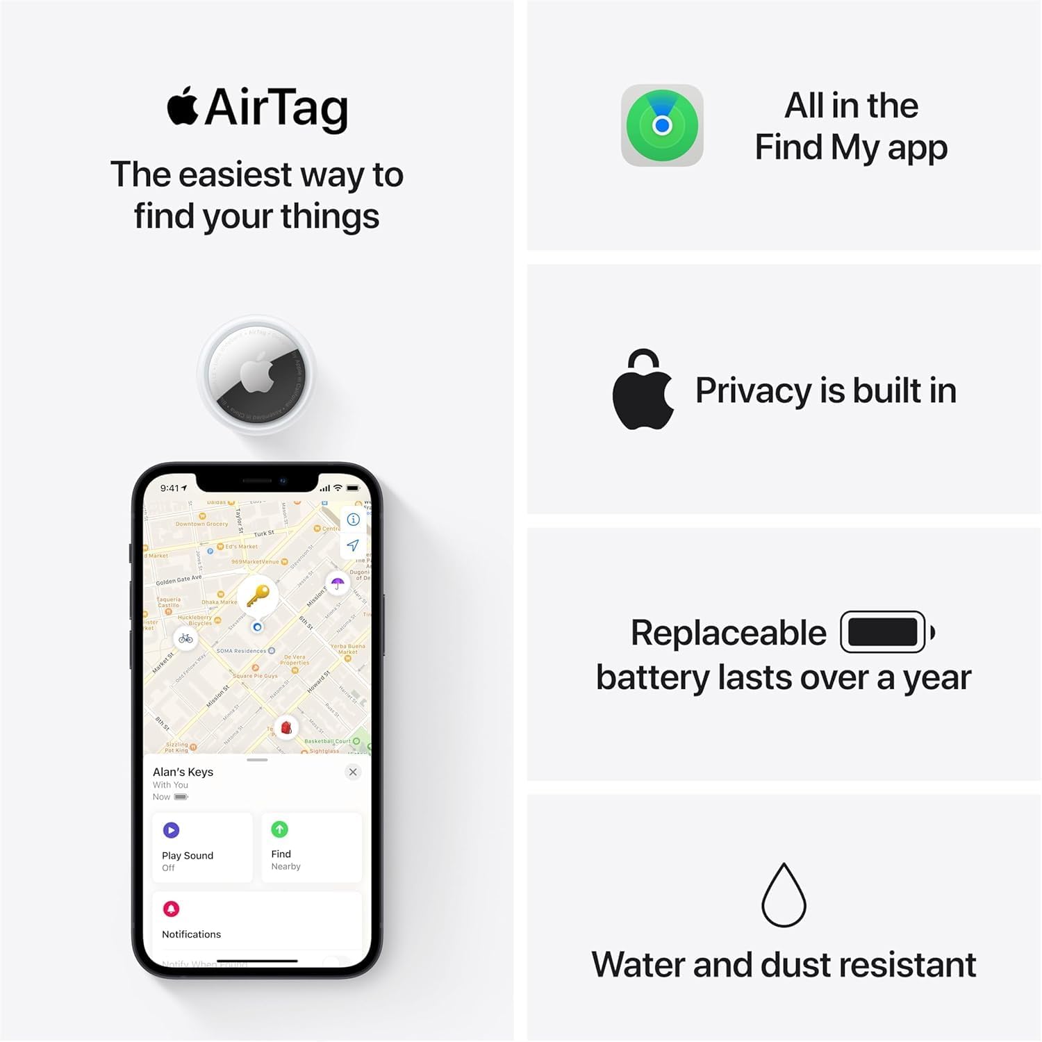 AirTag (2nd Generation) – 1 Pack – Brand New | City Gadgets Kenya
