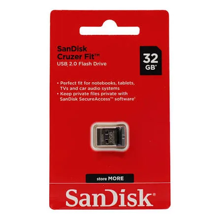 SanDisk Cruzer Fit 32GB USB Flash Drive in Kenya | City Gadgets Kenya