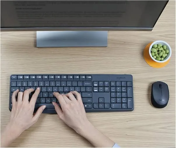 Logitech MK235 Wireless Keyboard and Mouse Combo in Kenya | City Gadgets Kenya