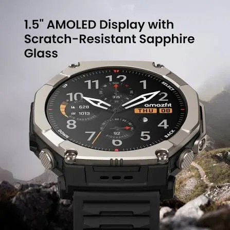 Amazfit T-Rex Ultra 2 Titanium GPS Smartwatch in Kenya | City Gadgets Kenya
