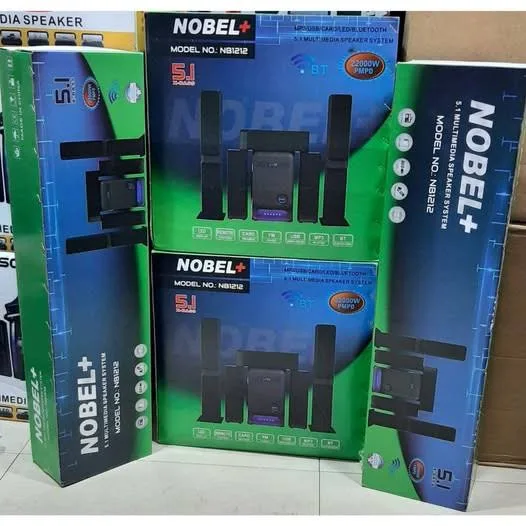 Nobel NB1211 Plus Subwoofer Speaker System in Kenya | City Gadgets Kenya
