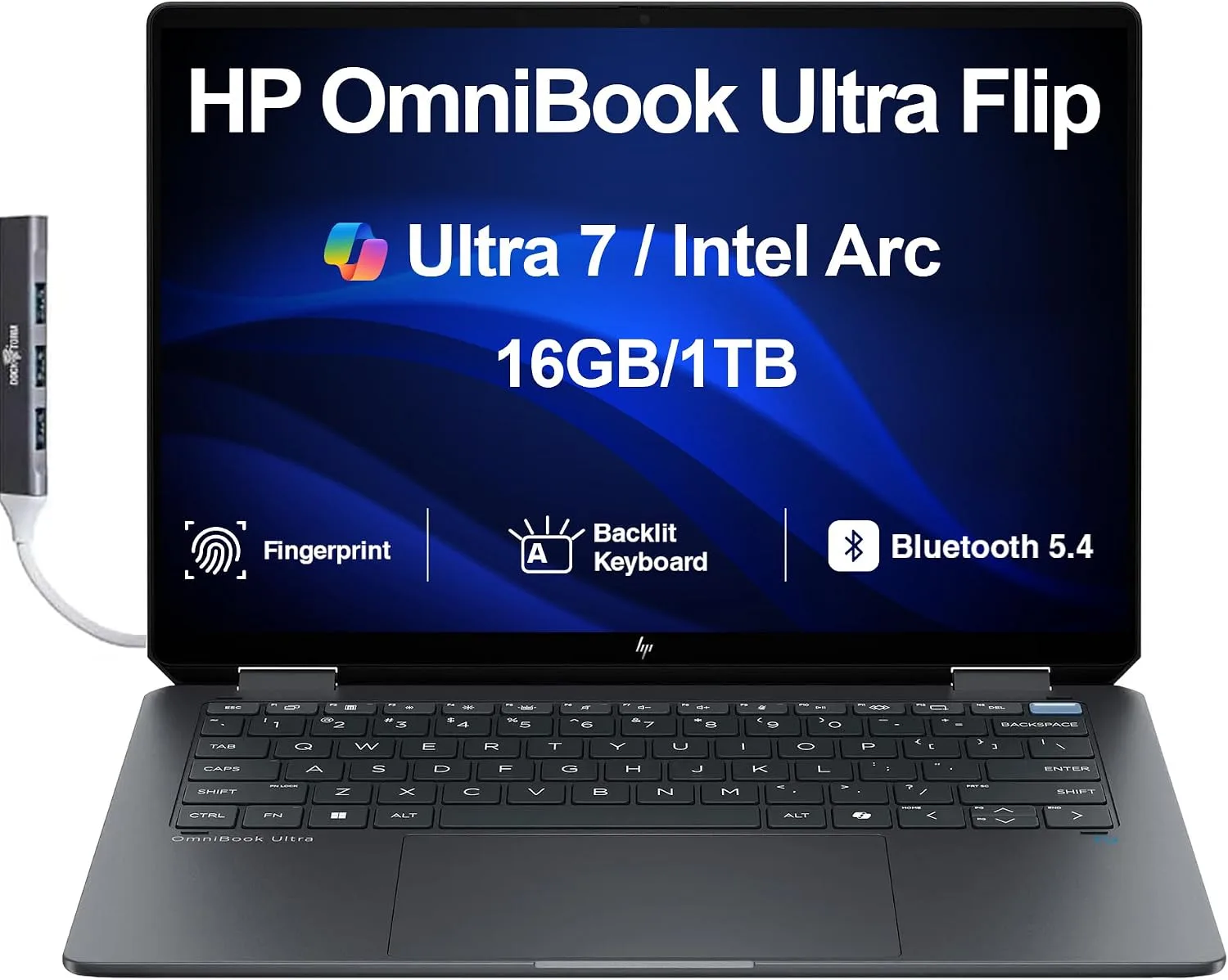 HP OmniBook Ultra Flip U7, 16GB RAM, 1TB SSD, 14" — Price in Kenya