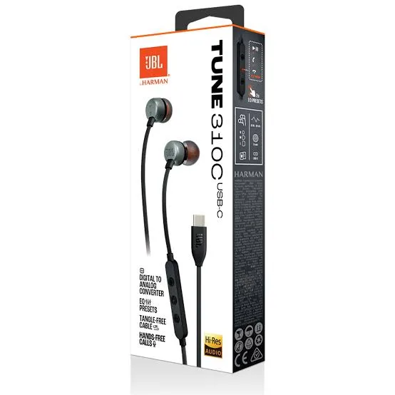 JBL Tune 310C Wired Earphones in Kenya | City Gadgets Kenya