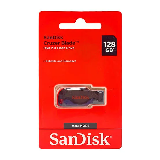 SanDisk Cruzer Blade 128GB USB Flash Drive in Kenya | City Gadgets Kenya