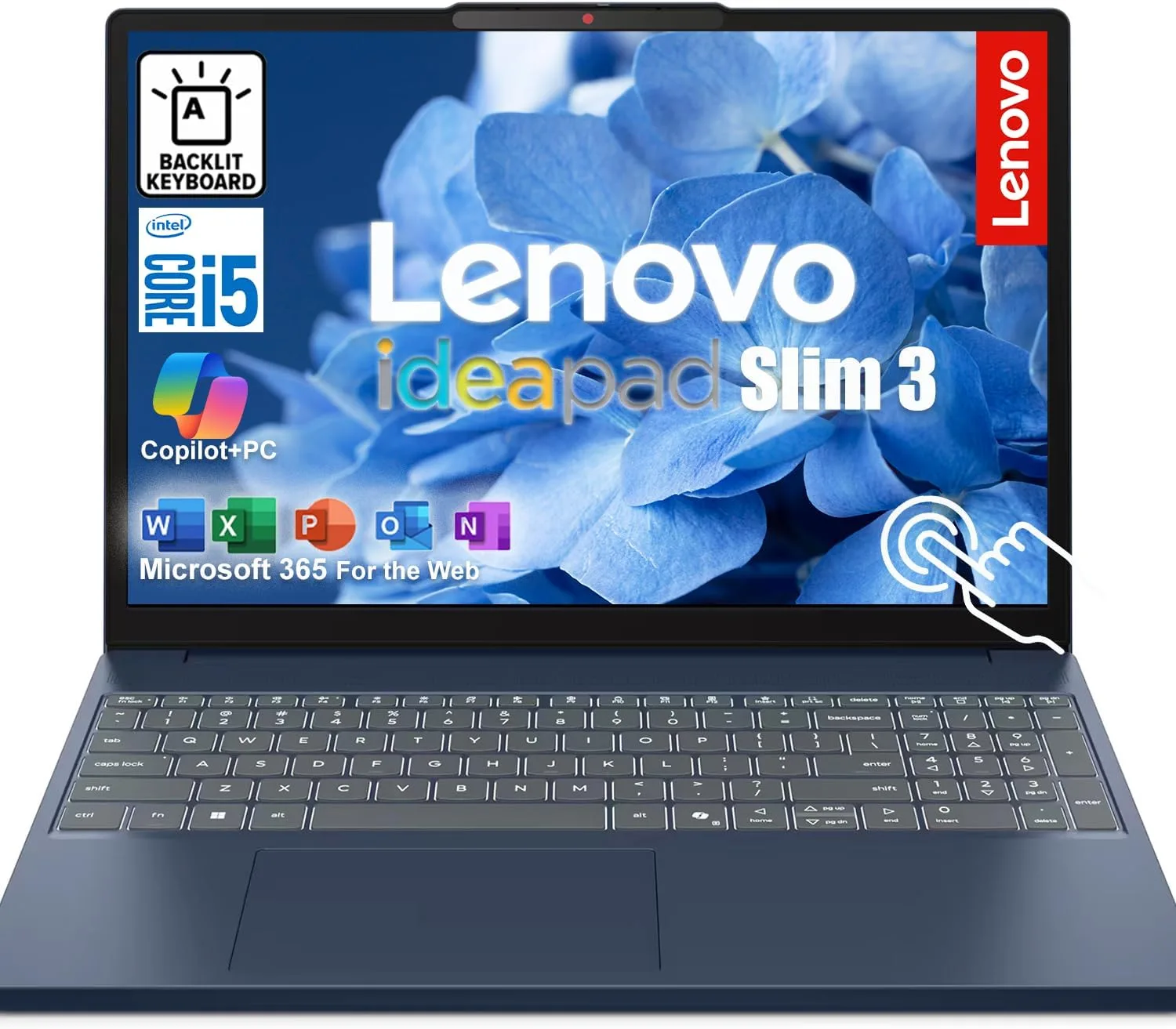 Lenovo IdeaPad Slim 3 — Intel Core 5, 16GB RAM, 1TB SSD, 15.3"