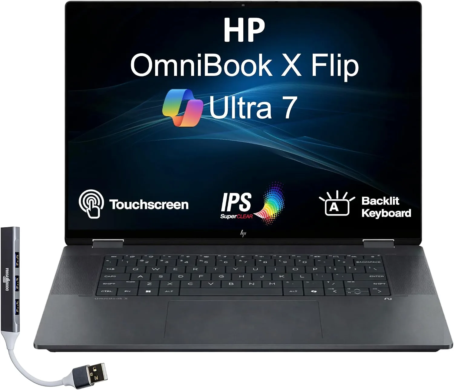 HP OmniBook X-Flip 16" 2-in-1 Ultra 7, 32GB RAM, 2TB SSD — Price in Kenya