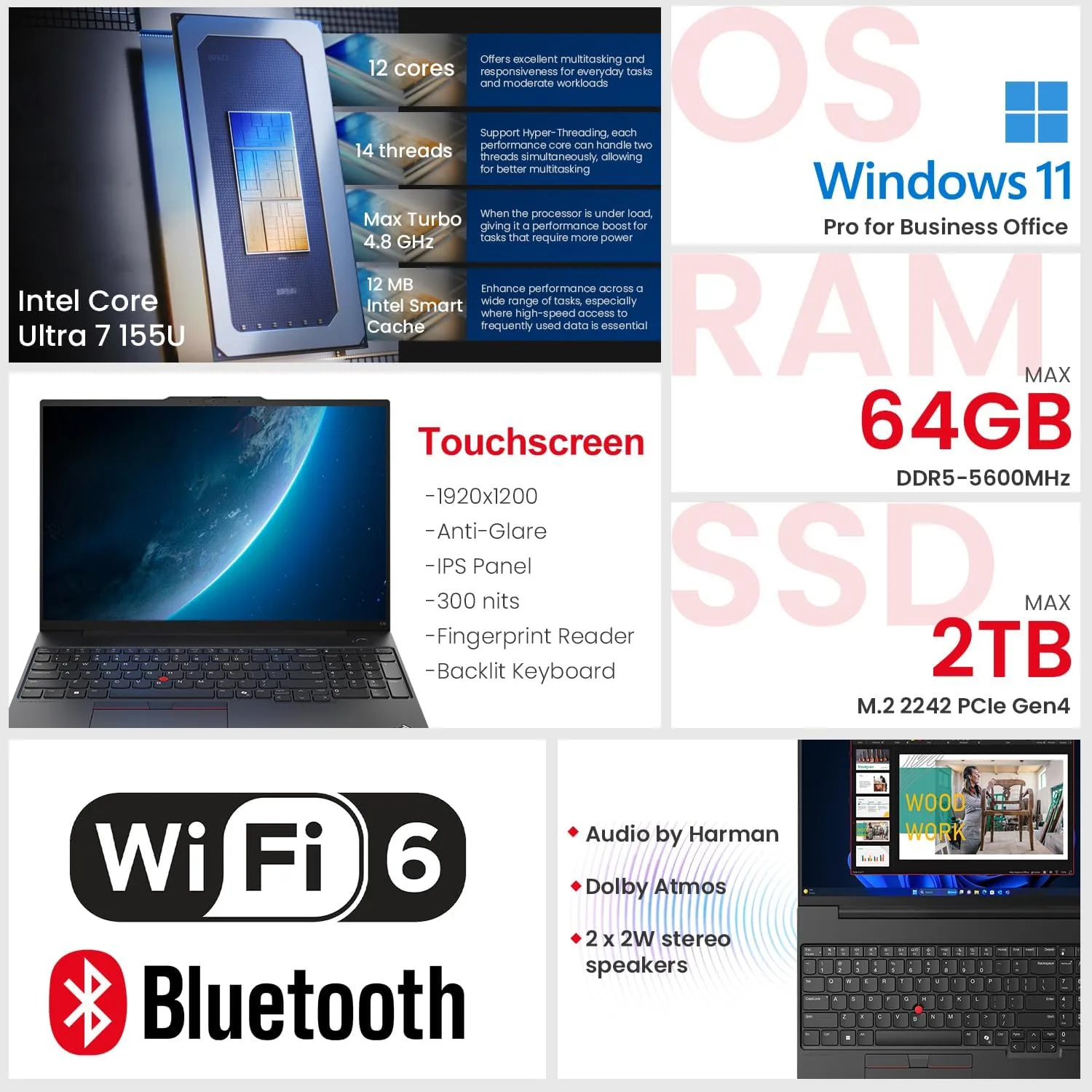 Lenovo ThinkPad E16 G3, Intel Core Ultra 7, 16GB RAM, 512GB SSD — Price in Kenya