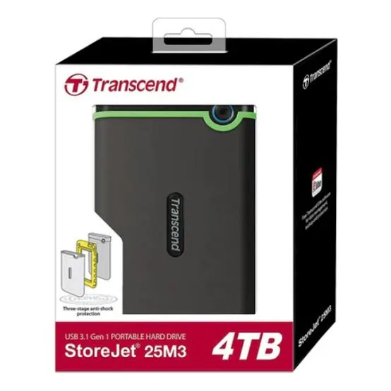 Transcend 4TB Portable Hard Drive in Kenya | City Gadgets Kenya