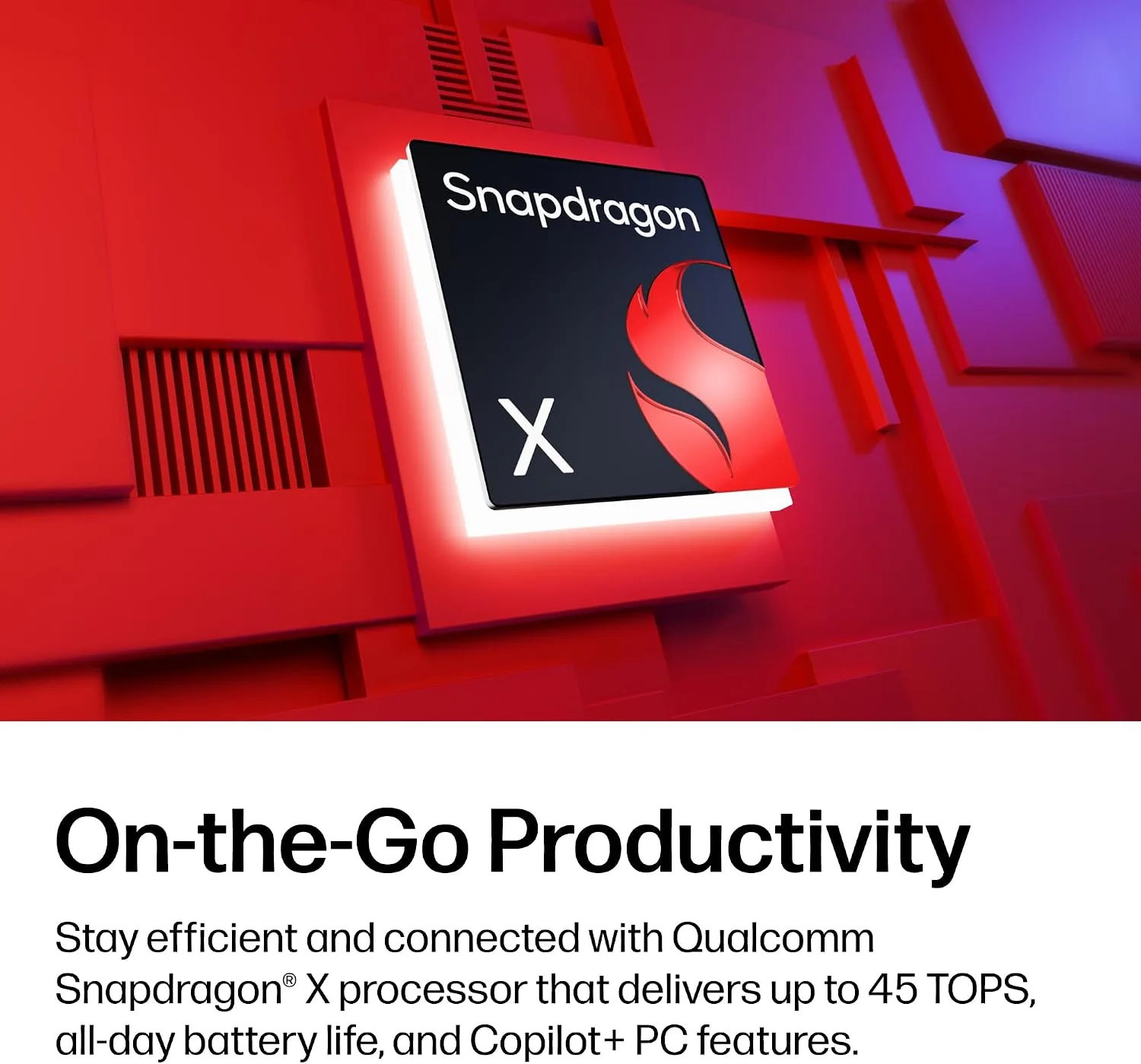 HP OmniBook 3 — Snapdragon X1, 16GB RAM, 512GB SSD, 14", Windows 11
